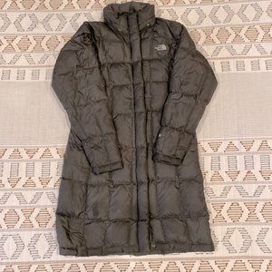 Women’s gray The North Face coat